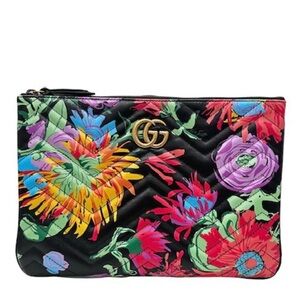 Gucci Marmont Limited Edition Ken Scott Floral Pouch